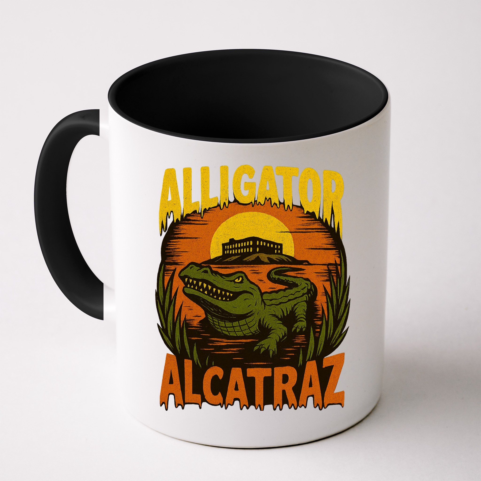 Alligator Alcatraz Funny Meme Gator  Mug