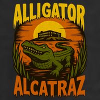Alligator Alcatraz Funny Meme Gator  Beanie