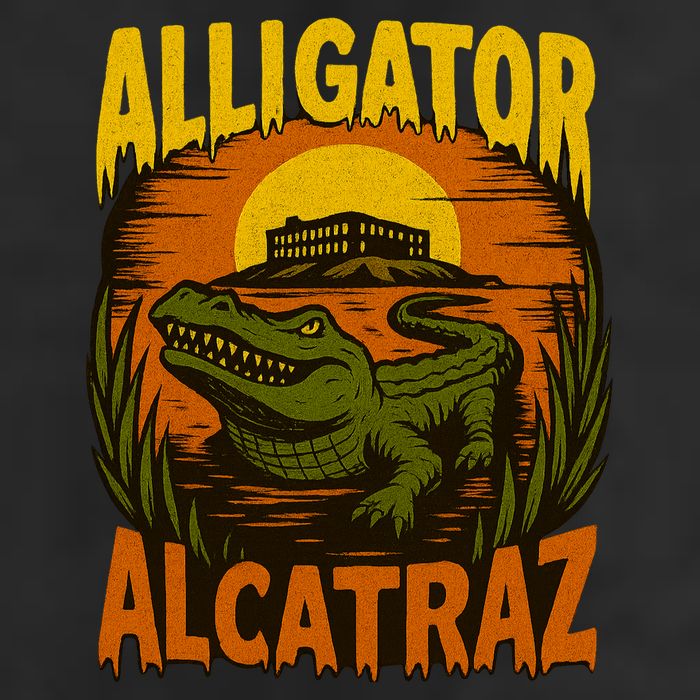 Alligator Alcatraz Funny Meme Gator  Beanie