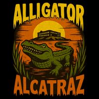Alligator Alcatraz Funny Meme Gator  16 in Basic Backpack