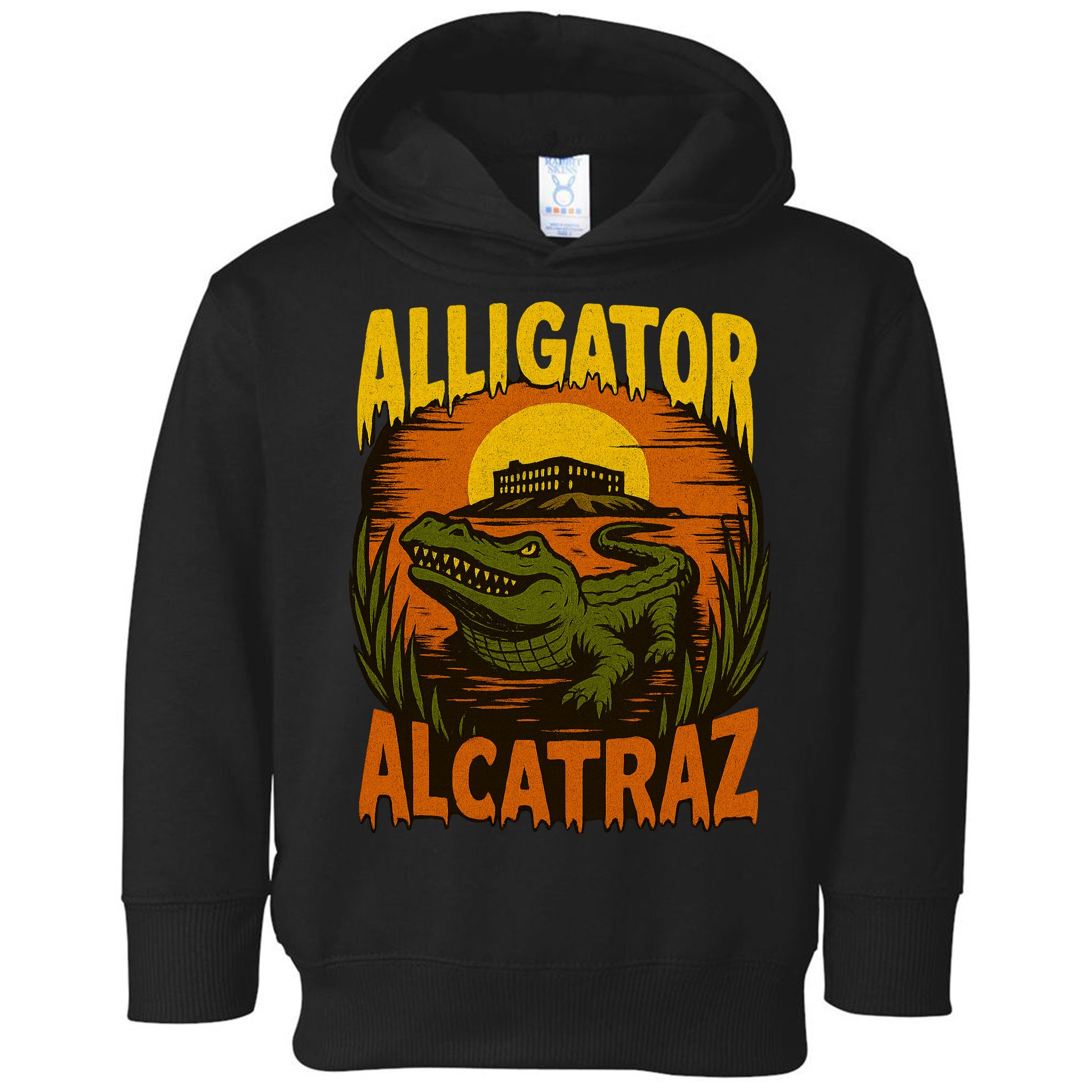 Alligator Alcatraz Funny Meme Gator  Toddler Hoodie