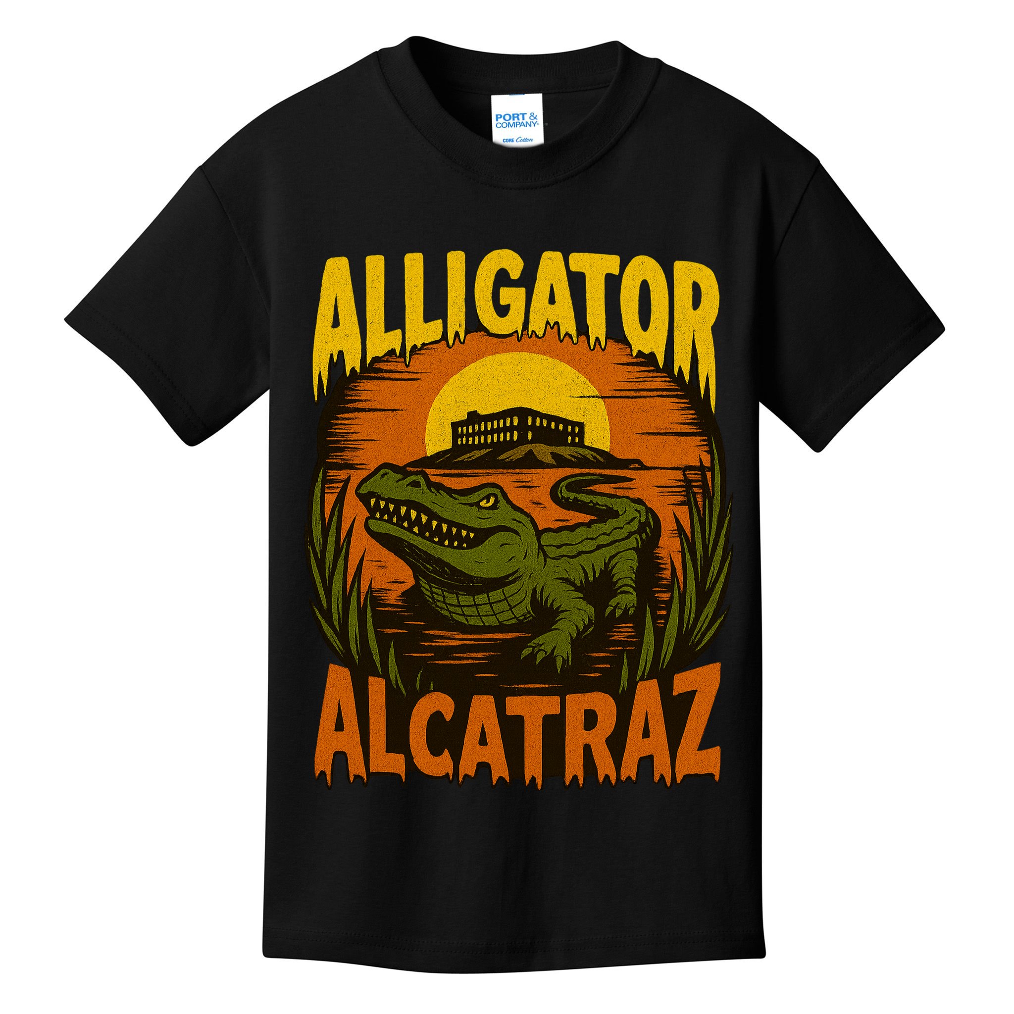 Alligator Alcatraz Funny Meme Gator  Kids T-Shirt