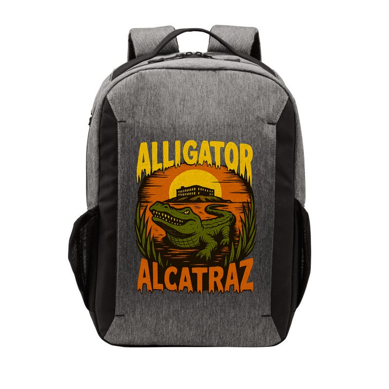 Alligator Alcatraz Funny Meme Gator  Vector Backpack