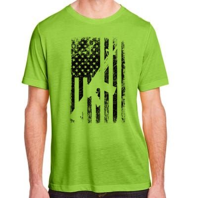 AR15 American Flag Adult ChromaSoft Performance T-Shirt