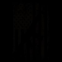 AR15 American Flag Tall T-Shirt