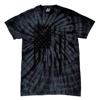 AR15 American Flag Tie-Dye T-Shirt