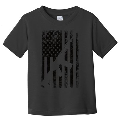 AR15 American Flag Toddler T-Shirt