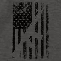 AR15 American Flag Vector Backpack