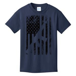 AR15 American Flag Kids T-Shirt