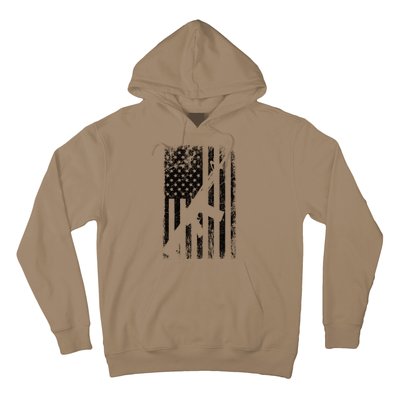 AR15 American Flag Hoodie