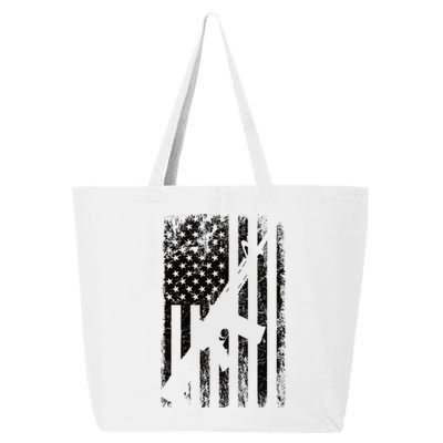 AR15 American Flag 25L Jumbo Tote