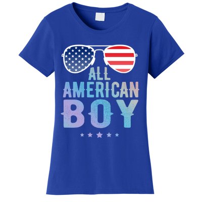 All American Freedom Usa July 4th Retro Meaningful Gift Women's T-Shirt