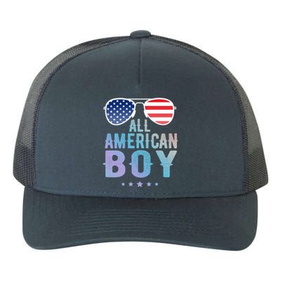 All American Freedom Usa July 4th Retro Meaningful Gift Yupoong Adult 5-Panel Trucker Hat