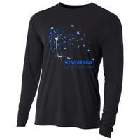 ALS Awareness Faith Hope Love Dandelion Cooling Performance Long Sleeve Crew