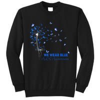 ALS Awareness Faith Hope Love Dandelion Tall Sweatshirt