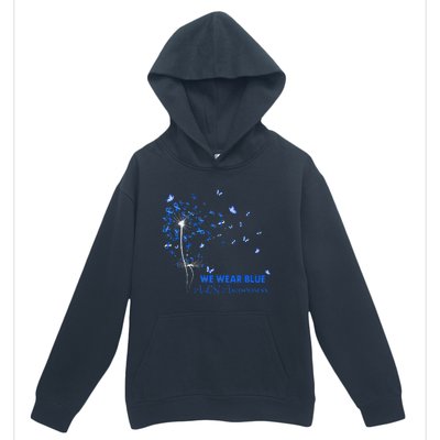 ALS Awareness Faith Hope Love Dandelion Urban Pullover Hoodie