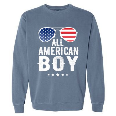 All American Freedom Usa Patriotic Humor Gift Garment-Dyed Sweatshirt