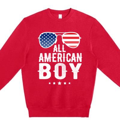 All American Freedom Usa Patriotic Humor Gift Premium Crewneck Sweatshirt