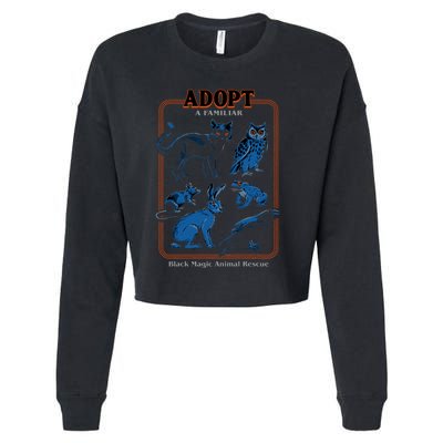 Adopt A Familiar Cropped Pullover Crew