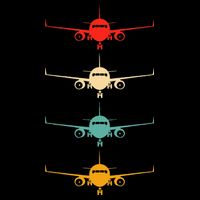 Aviation Airplane Flying Airline Funny Vintage Pilot Sweatshirt