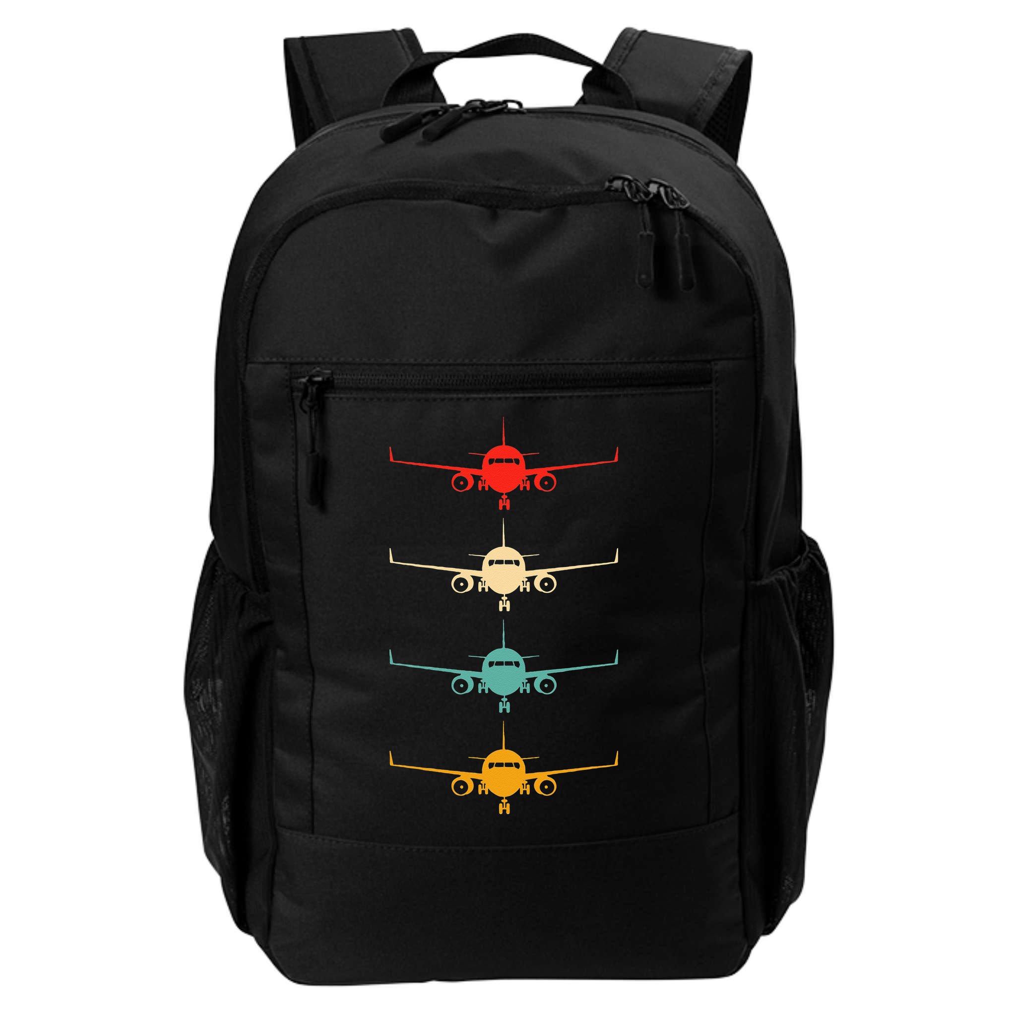 Aviation Airplane Flying Airline Funny Vintage Pilot Backpack