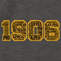 Alpha African Fraternity Hand Sign 1906 Words Vector Backpack