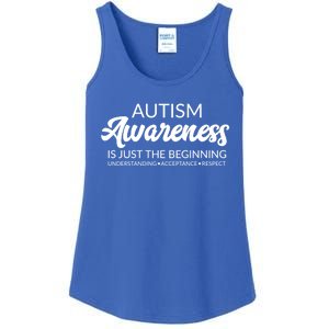 Autism Awareness Funny Gift Advocate Acceptance Understanding Great Gift Ladies Essential Tank