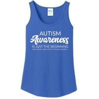 Autism Awareness Funny Gift Advocate Acceptance Understanding Great Gift Ladies Essential Tank