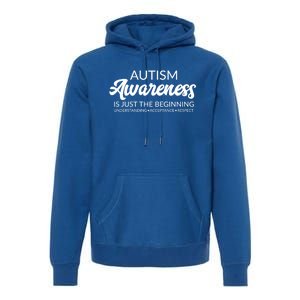 Autism Awareness Funny Gift Advocate Acceptance Understanding Great Gift Premium Hoodie