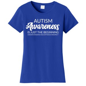 Autism Awareness Funny Gift Advocate Acceptance Understanding Great Gift Women's T-Shirt