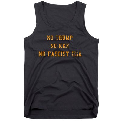 Antitrump Antifascism For Resist Movement Tank Top