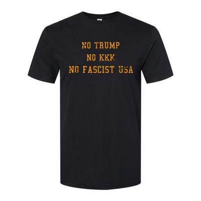 Antitrump Antifascism For Resist Movement Softstyle CVC T-Shirt