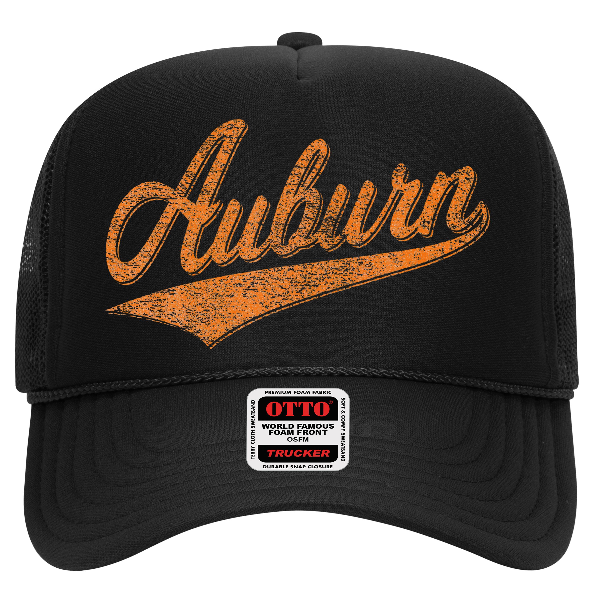 Auburn Alabama Flag Classic Vintage Sports Script Jersey Hat