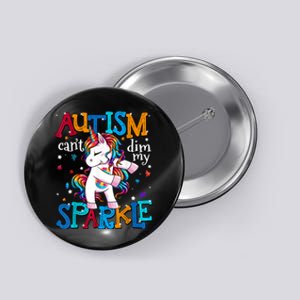 Autism Awareness For Autism Mom Button