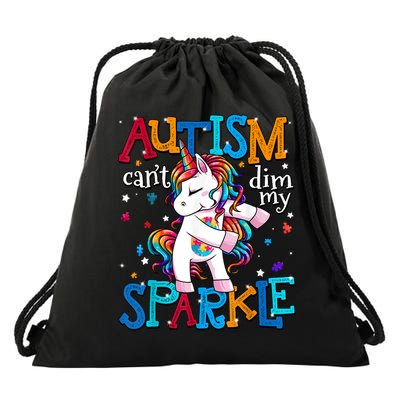 Autism Awareness For Autism Mom Drawstring Bag