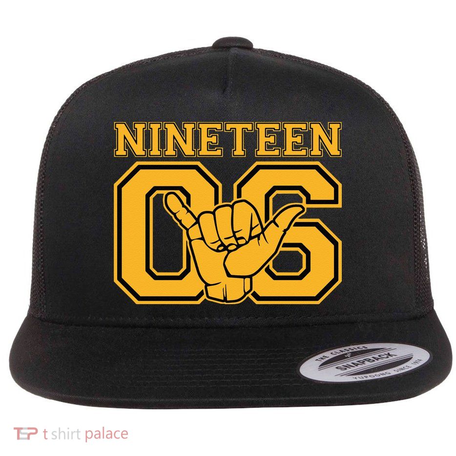 Alpha African Fraternity Hand Sign 1906 Brotherhood Flat Bill Trucker Hat