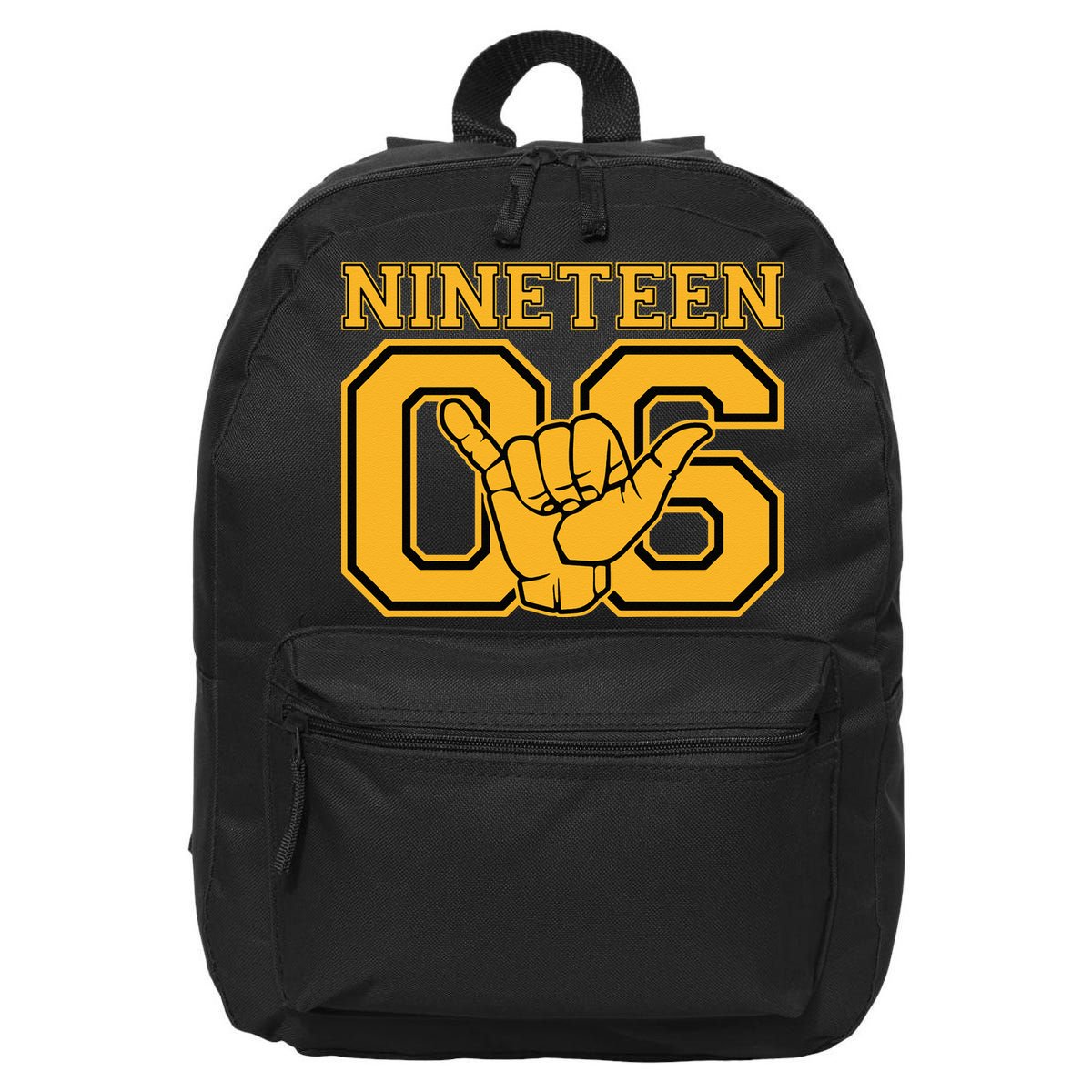 Alpha African Fraternity Hand Sign 1906 Brotherhood 16 in Basic Backpack