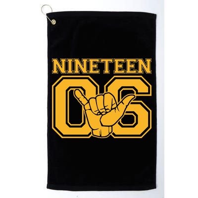 Alpha African Fraternity Hand Sign 1906 Brotherhood Golf Towel