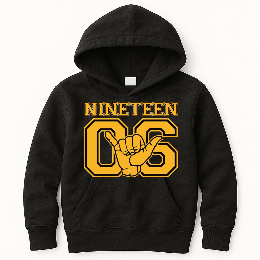 Alpha African Fraternity Hand Sign 1906 Brotherhood Kids Hoodie