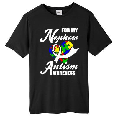 Autism Awareness For My Nephew Autist Tall Fusion ChromaSoft Performance T-Shirt