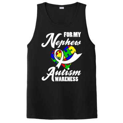 Autism Awareness For My Nephew Autist PosiCharge Competitor Tank