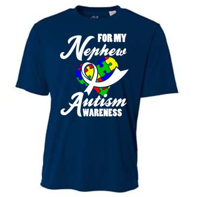 Autism Awareness For My Nephew Autist Cooling Performance Crew T-Shirt