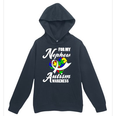 Autism Awareness For My Nephew Autist Urban Pullover Hoodie