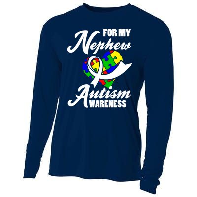 Autism Awareness For My Nephew Autist Cooling Performance Long Sleeve Crew