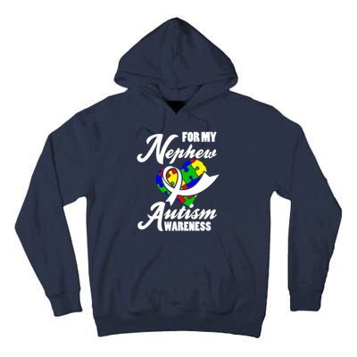 Autism Awareness For My Nephew Autist Tall Hoodie