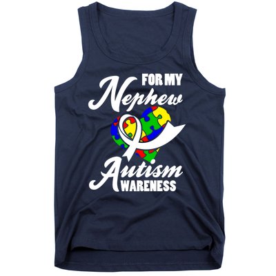 Autism Awareness For My Nephew Autist Tank Top