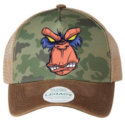 Angry Ape Face Legacy Tie Dye Trucker Hat