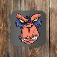 Angry Ape Face Coaster