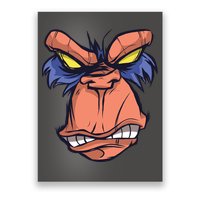 Angry Ape Face Poster