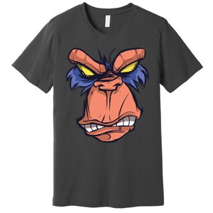 Angry Ape Face Premium T-Shirt